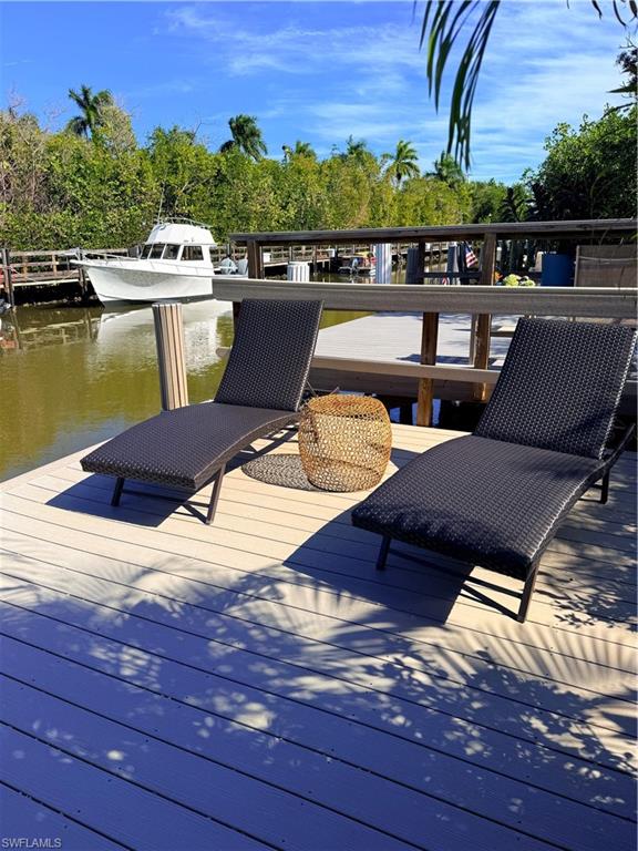 With tranquil water view