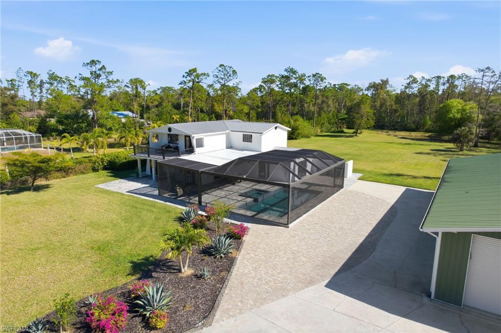 Aerial of the estate