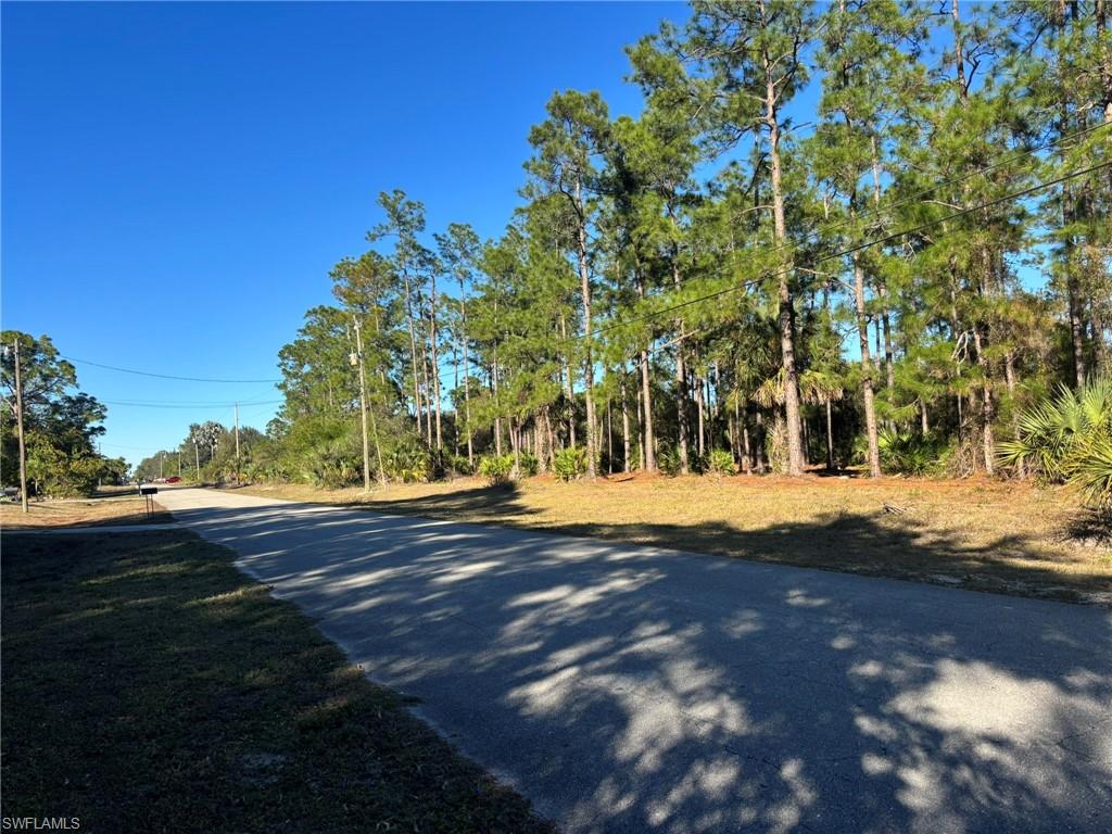 View of asphalt road