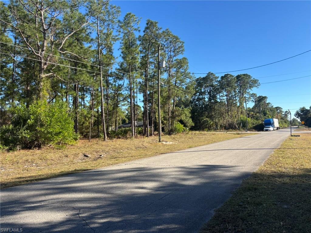View of asphalt road