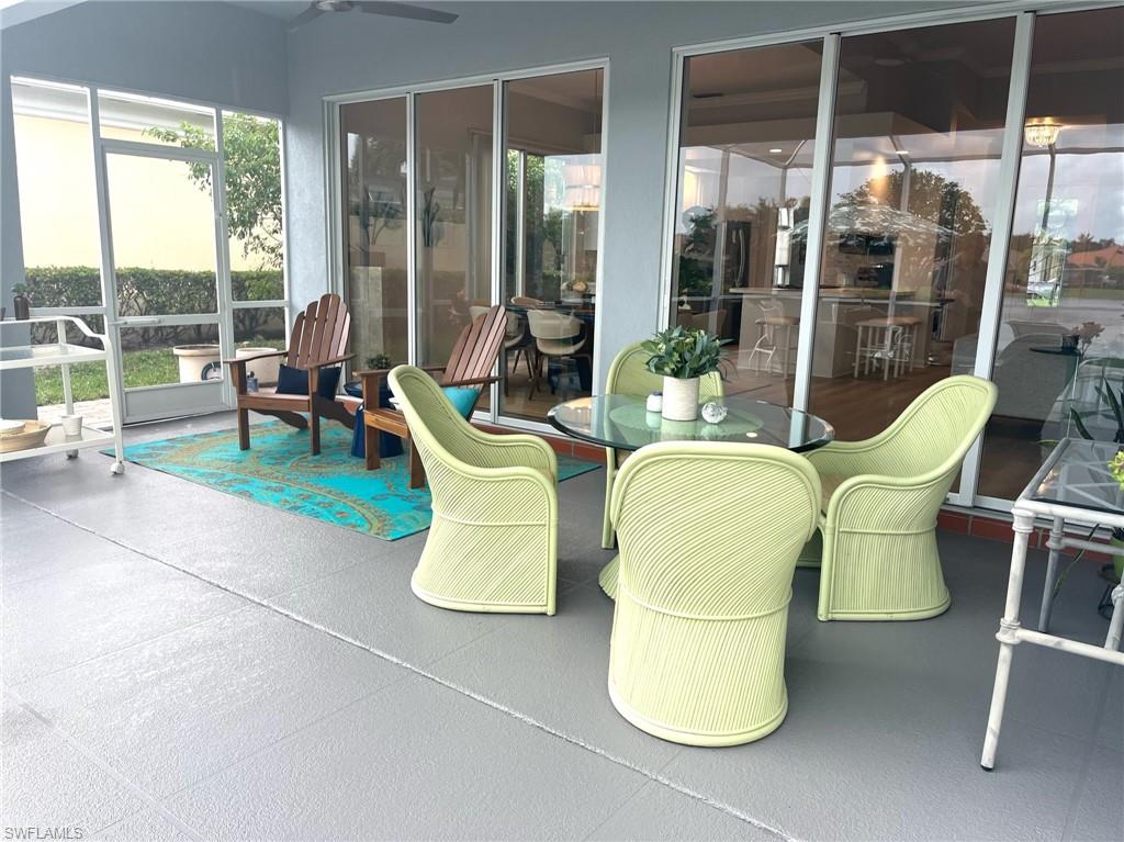 Covered Outdoor Dining