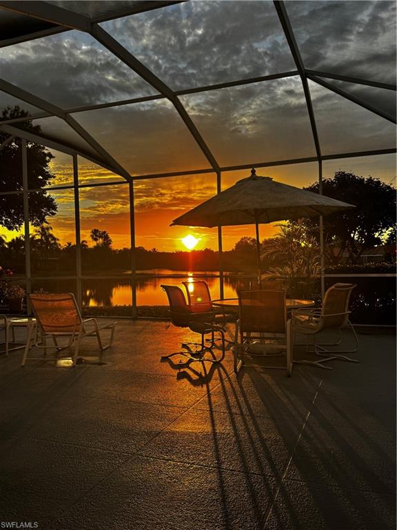 Your sunset view every evening!