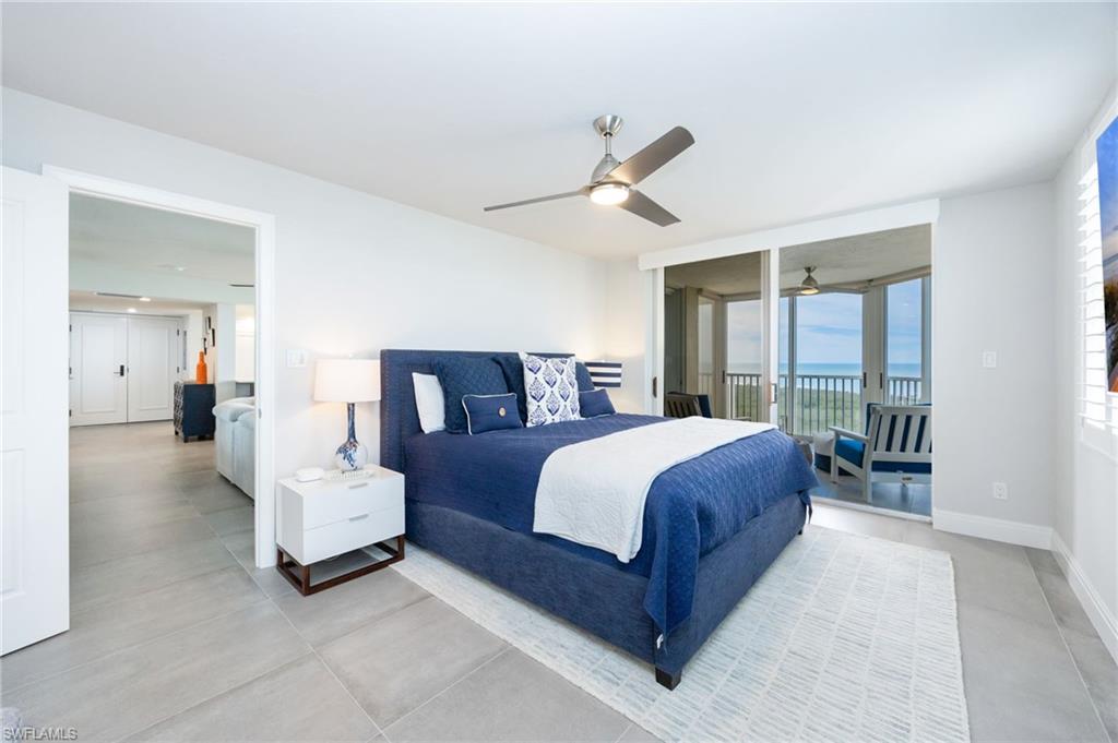 GULF VIEWS FROM KING BED