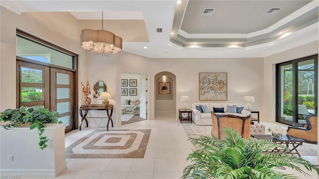 Foyer with Primary Bedroom Suite Entryway