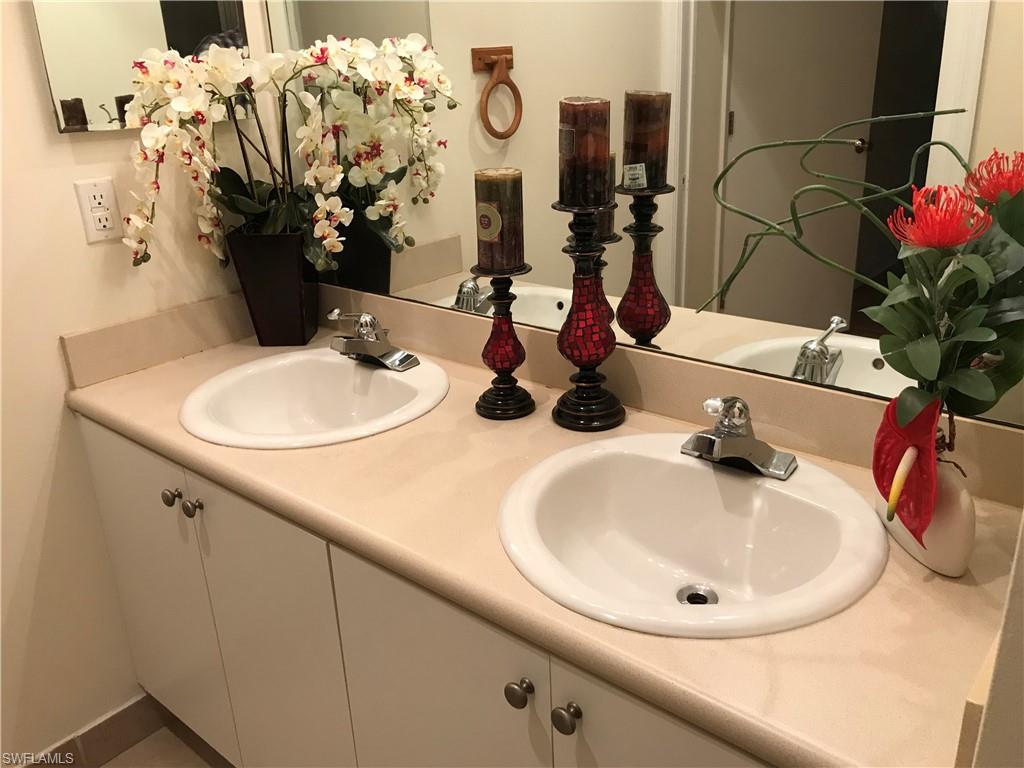 Bathroom with double vanity