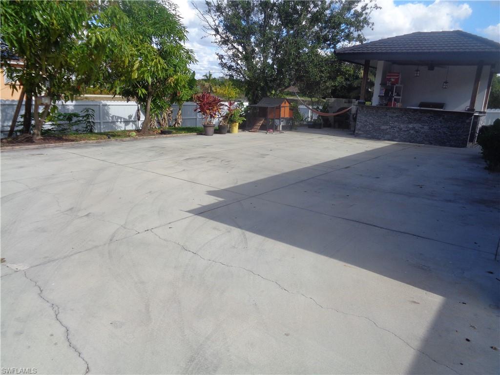 View of gazebo / terrace with concrete patio