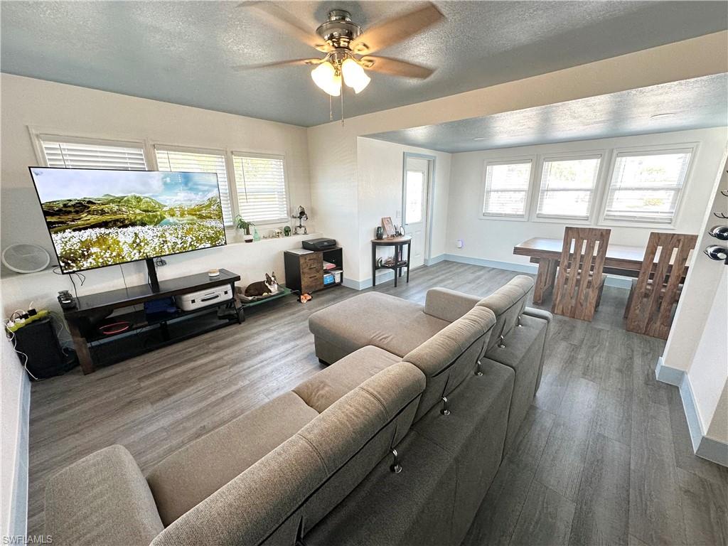Looking toward front door and dining area