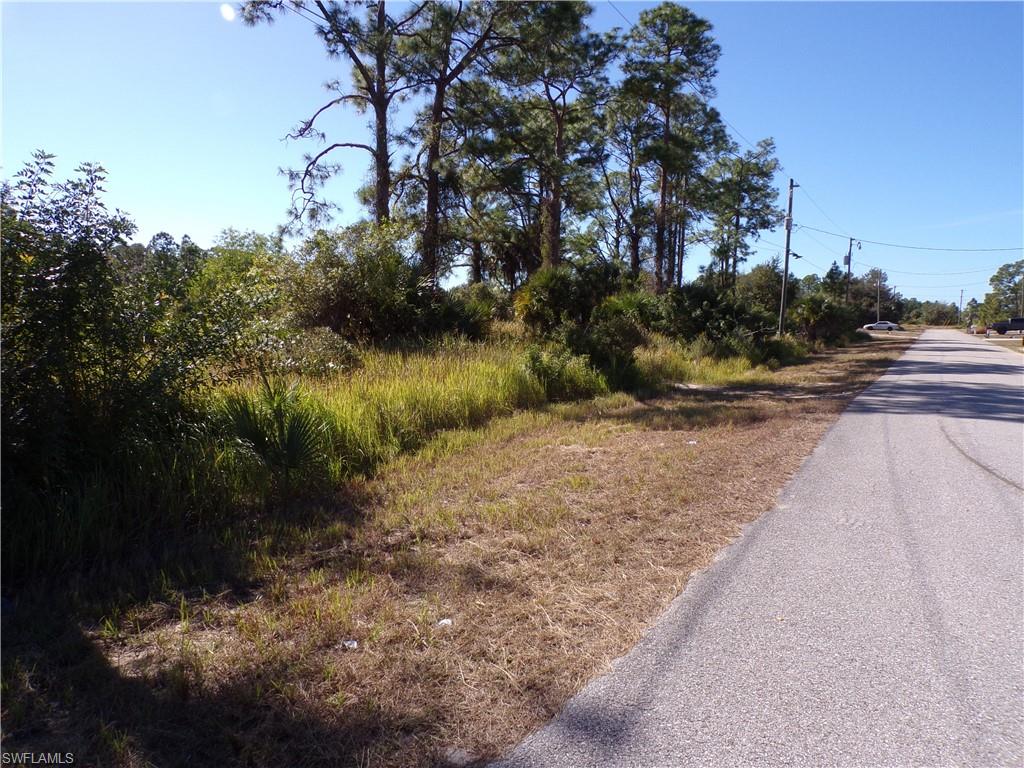 View of asphalt street