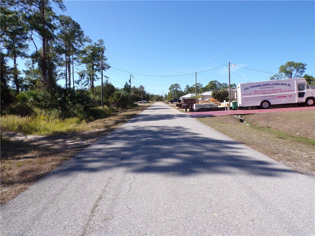 View of asphalt street