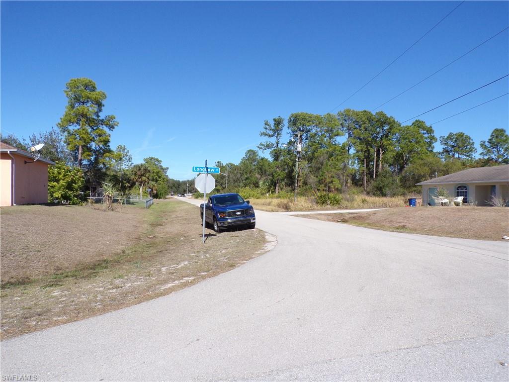 View of asphalt street