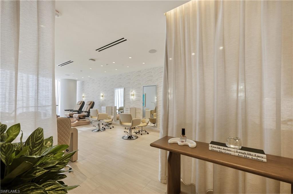 Well equipped onsite Spa