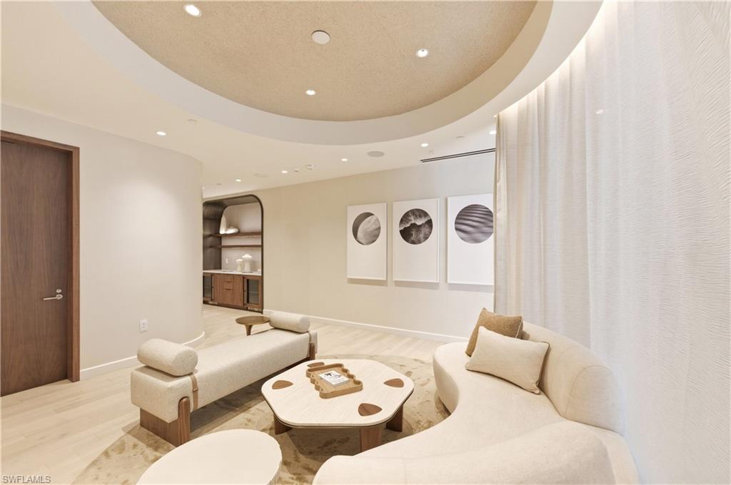 One of the many Spa lounging areas.