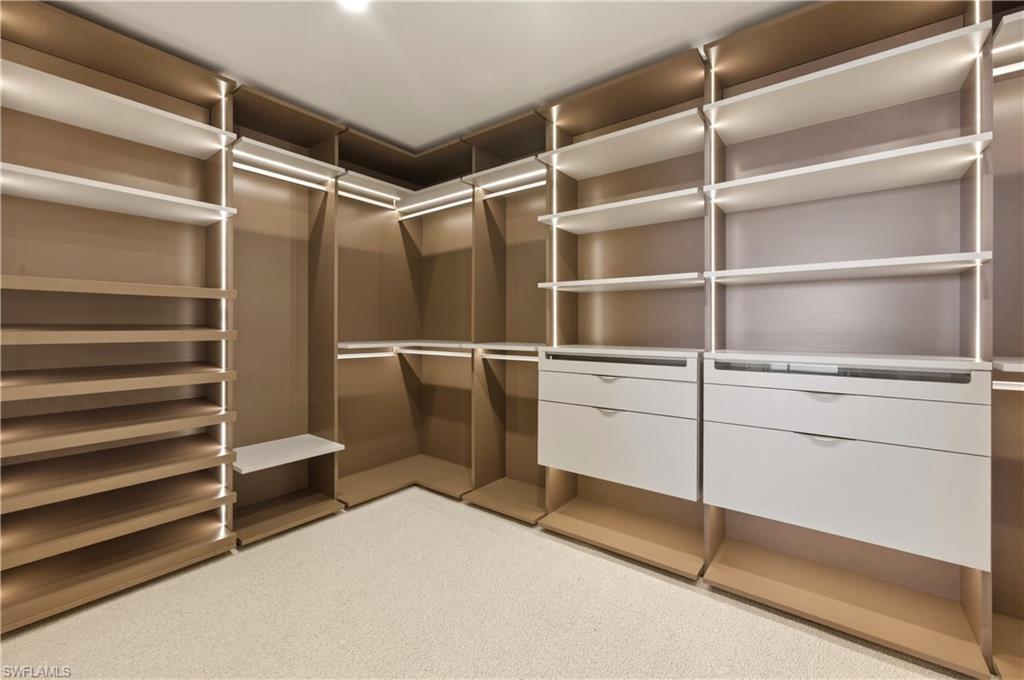 Spectacular $50,000 closet system