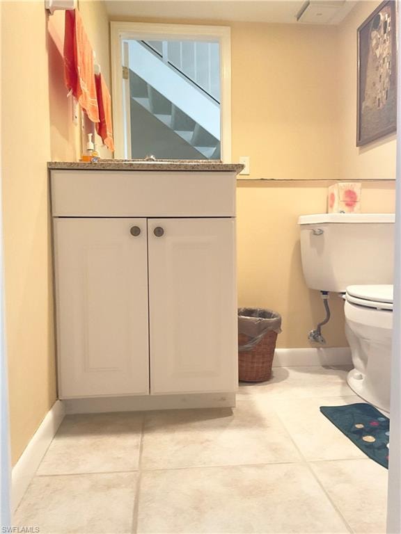 First floor half bath