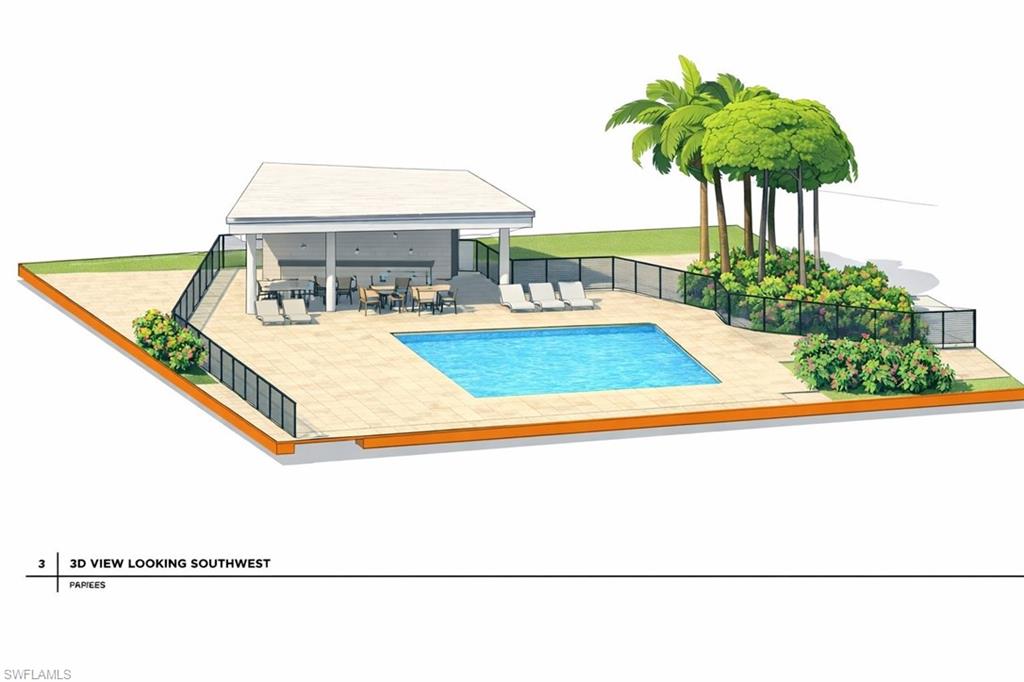 Rendering of New Pool Area