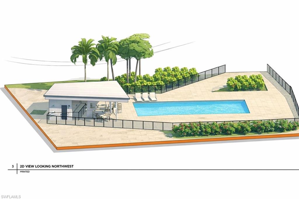 Rendering of New Pool Area