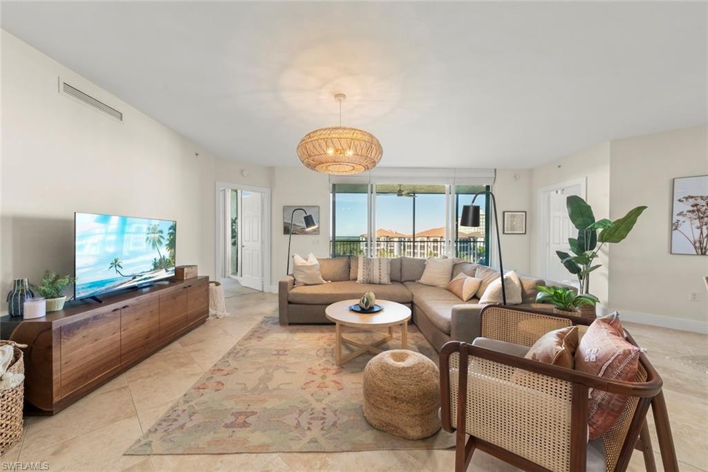 View of living area