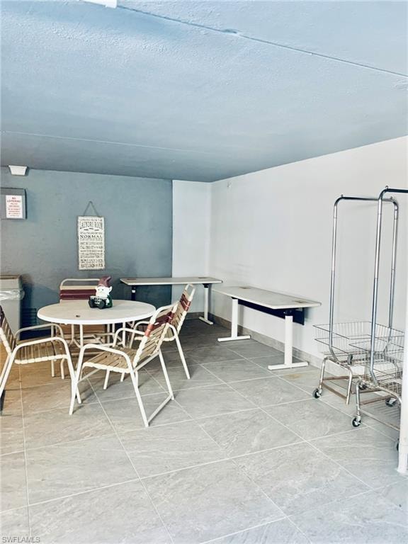 View of dining area