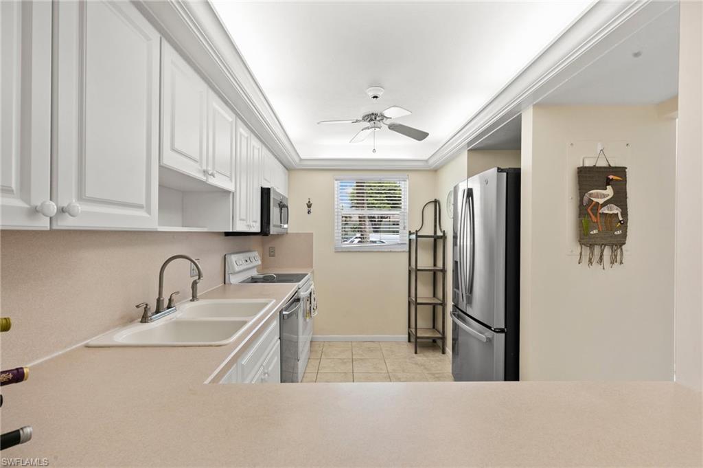 Bright kitchen with ample counterspace
