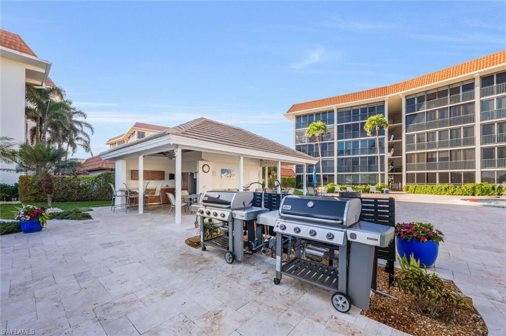 View of patio / terrace with a grill