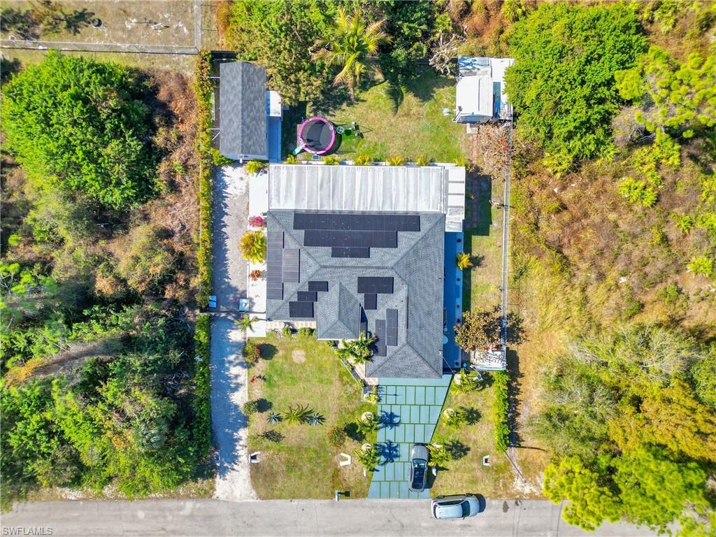 Aerial view of property and surrounding area