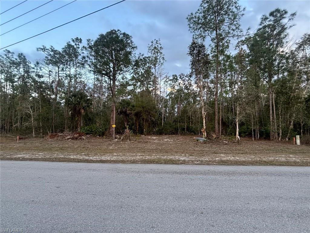 View of asphalt street
