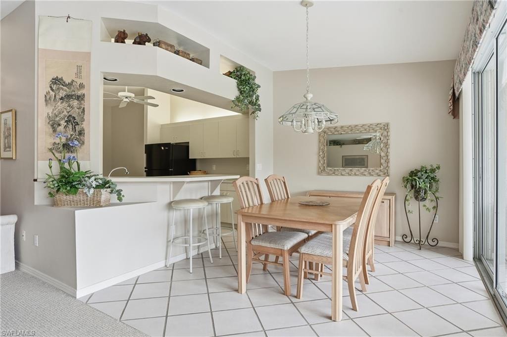 Dining space