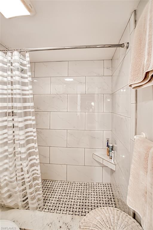 updated walk in shower