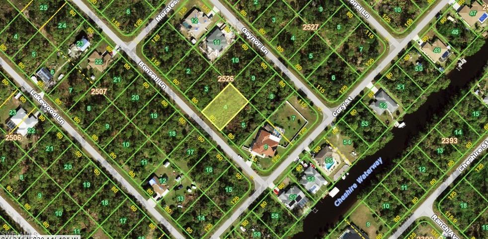 Map location