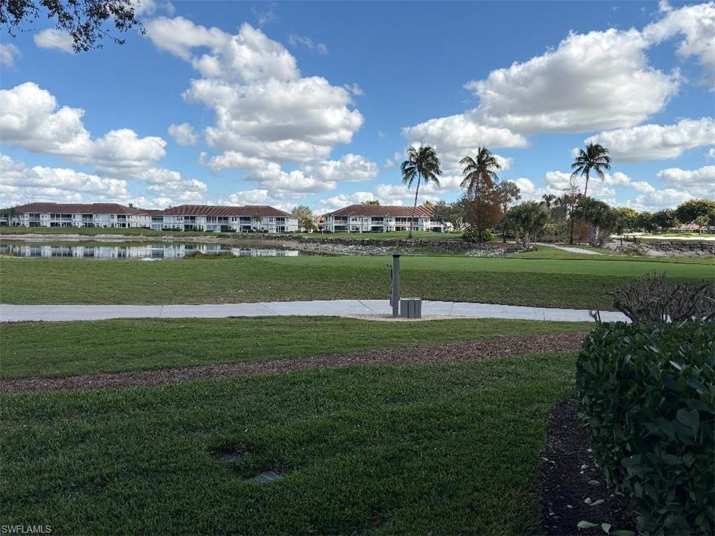 View of 16th tee and 17th green from rear of property.
