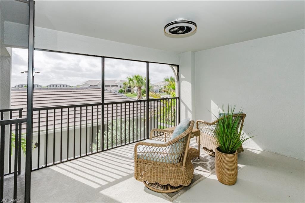 Sunroom with plenty of natural light