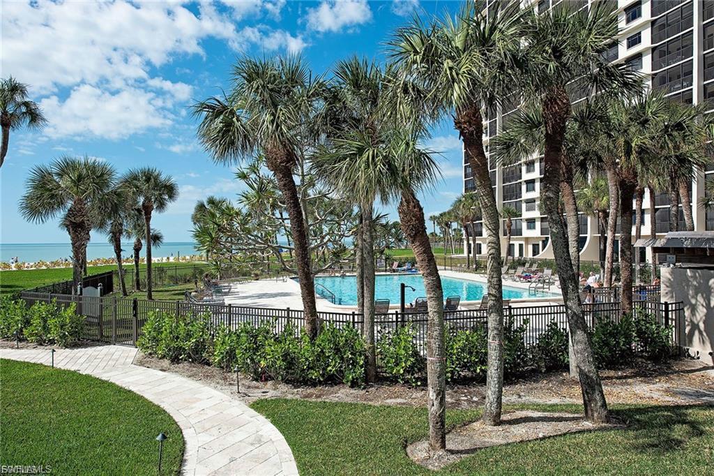 Enjoy the pool with the sounds of the ocean.