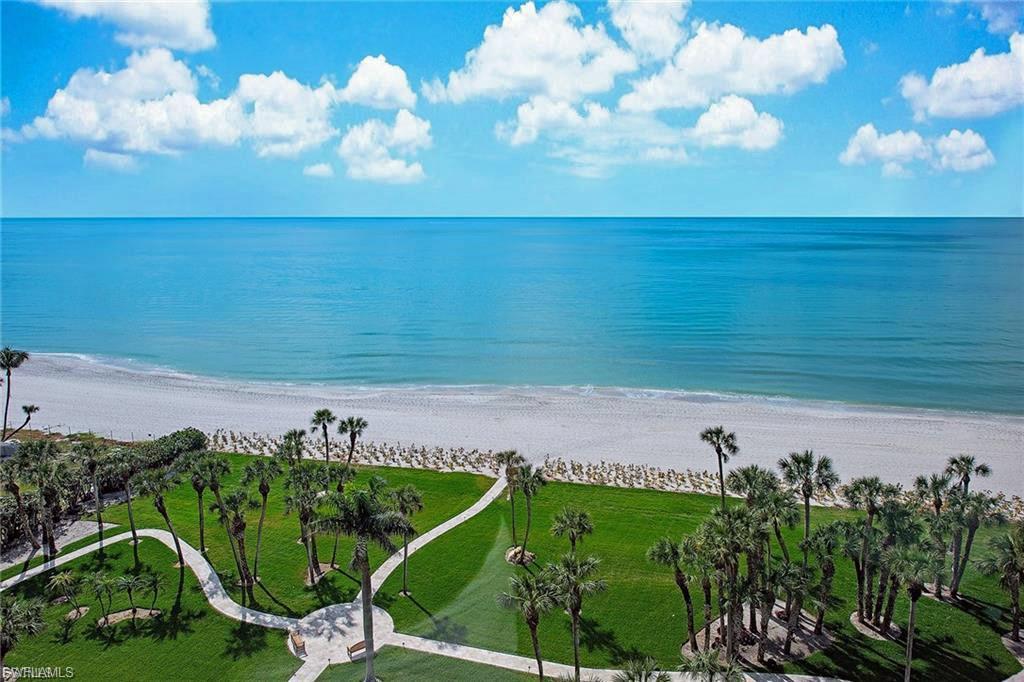 Vanderbilt beach that is just steps away.