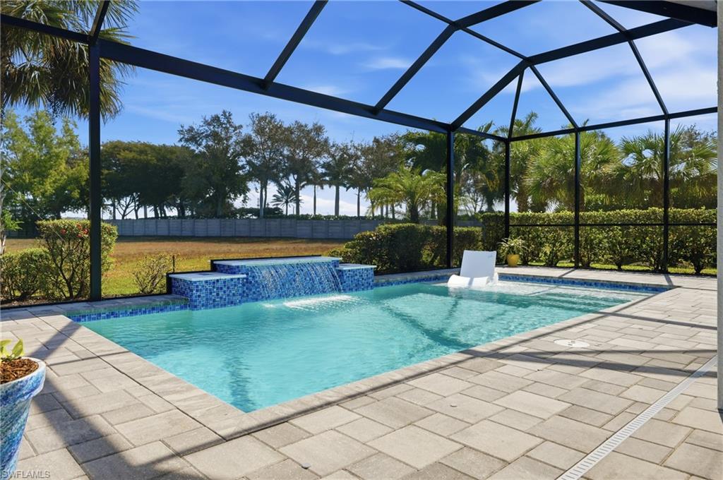 Panoramic pool cage screen allowing unobstructed outdoor views