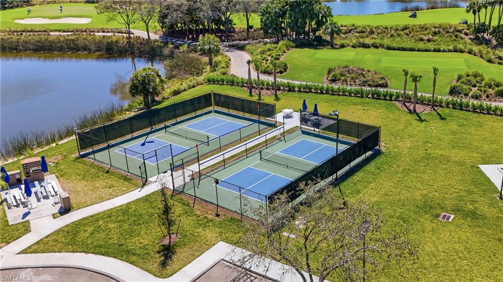 Dedicated pickleball courts available for residents within the community.