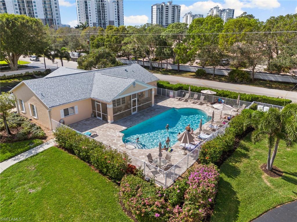 Front pool and club house