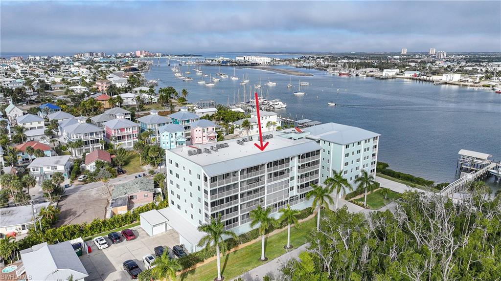 Seagrape complex sits directly on the Bay
