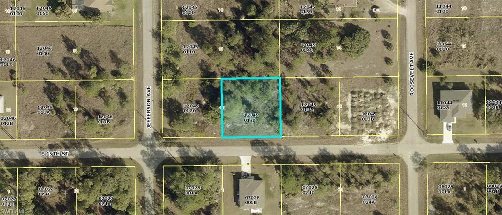 Aerial view of property's location