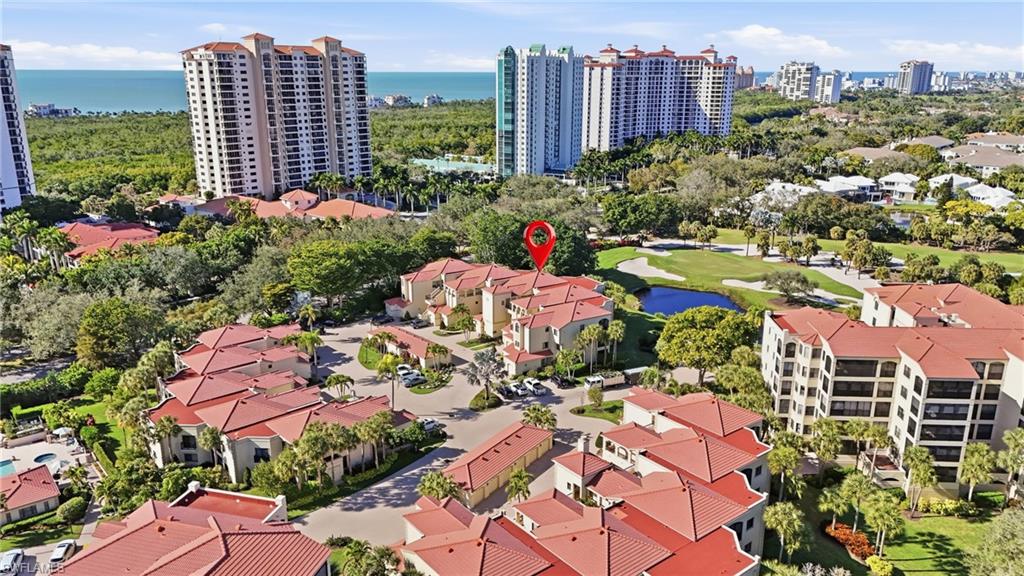 View of the location with lake and golf course views.