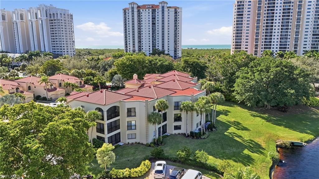 Bird's eye view of location