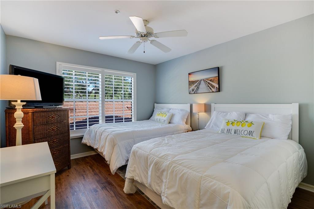 Second bedroom with new floors...enough room to host all your guests!