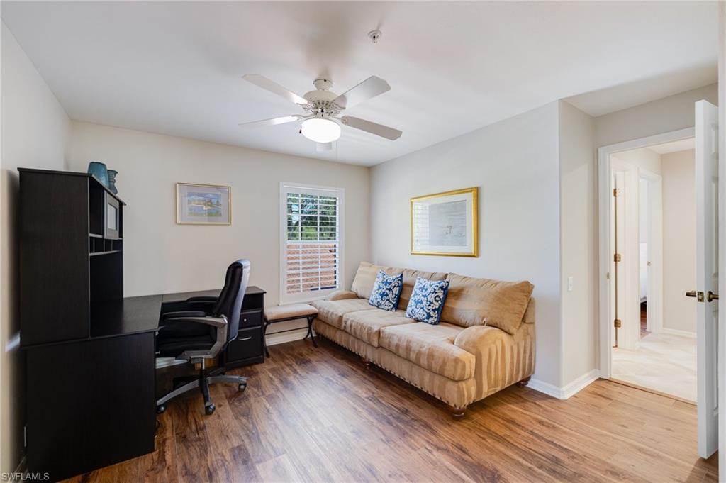 Owners currently use this as an office...it does have a closet for a 3rd bedroom!