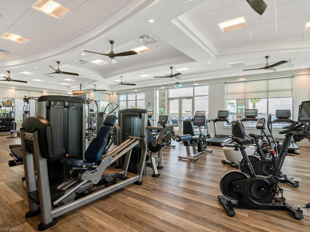 Fitness Center with onsite fitness instructor/trainer available.