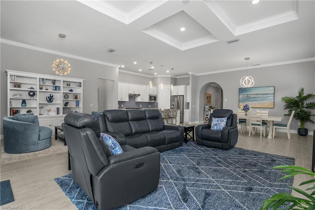 Great room includes kitchen, family dining area, and kitchen "cafe" space which makes a great conversation/gathering area.