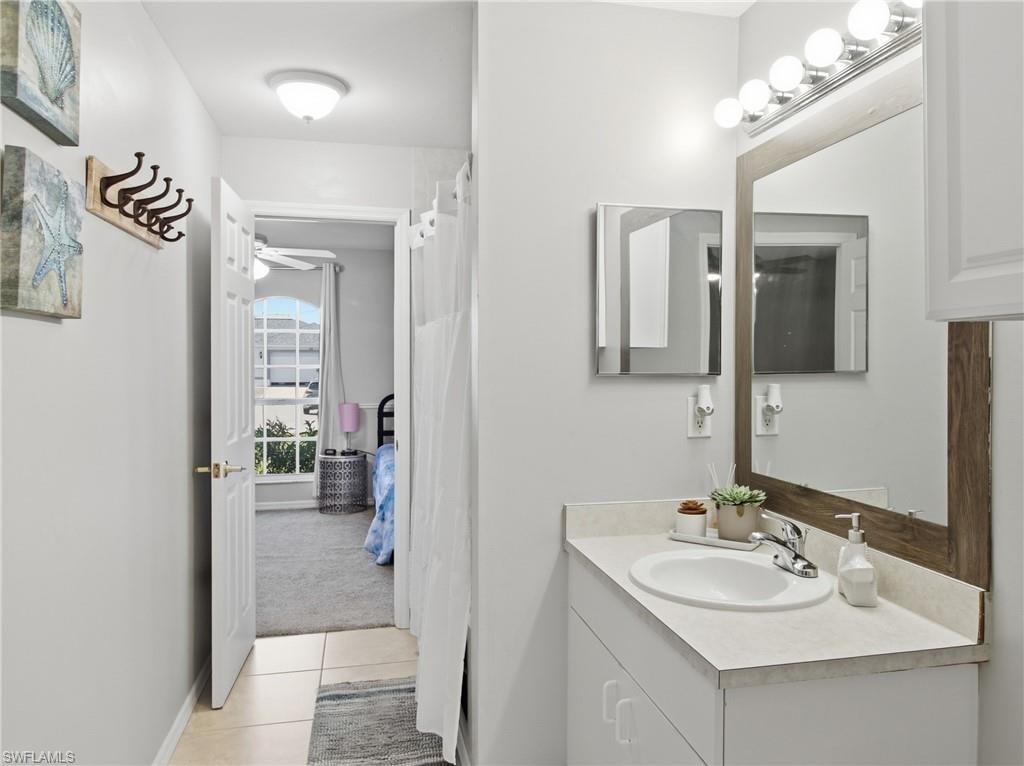 SHARED Bathroom with shower tub