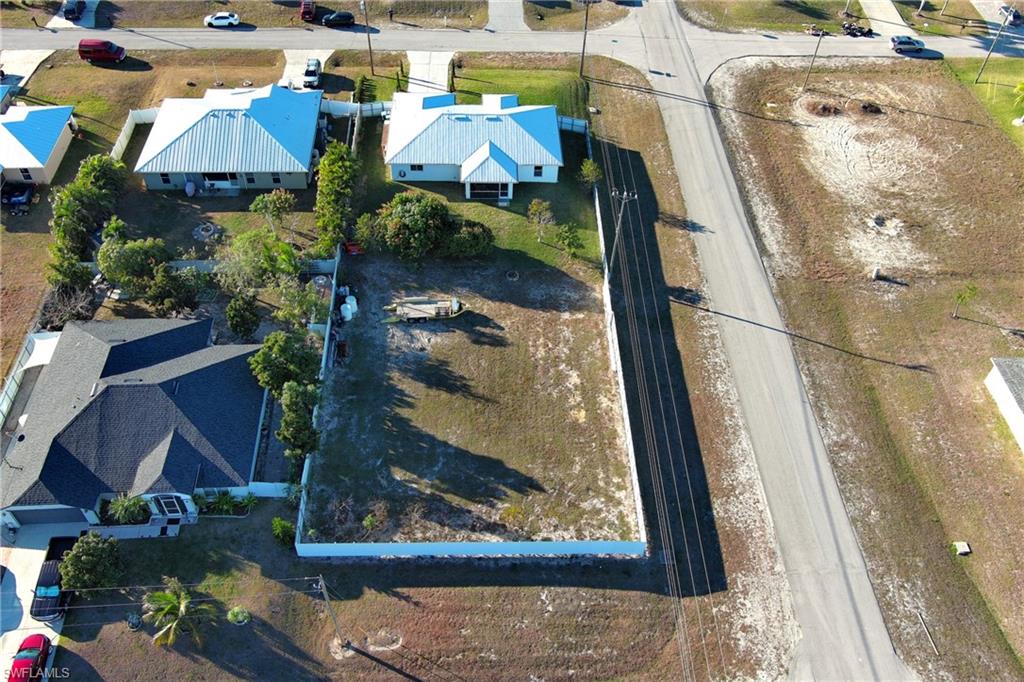 Aerial perspective of DOUBLE LOT