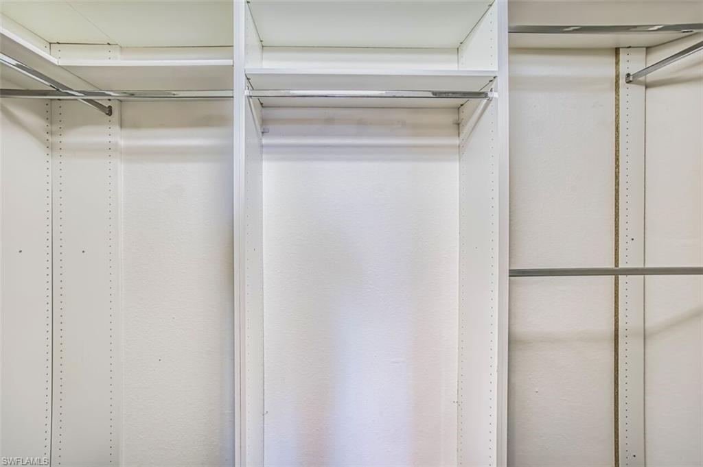 View of spacious closet
