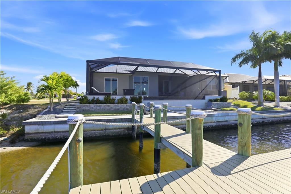 Custom Dock.
