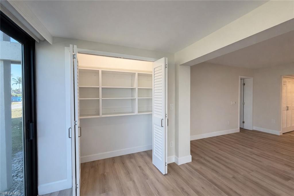 View of closet
