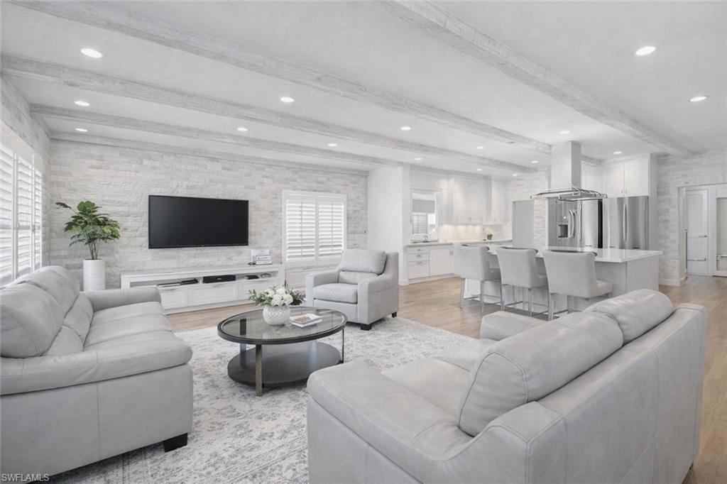 Living Room Virtually Reimagined & Designed by Jodi Inc.